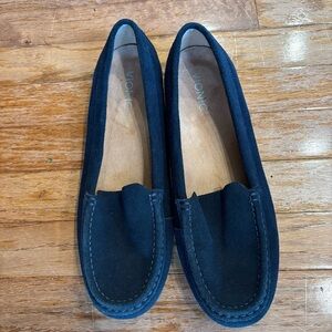Vionic Navy Suede Loafers
